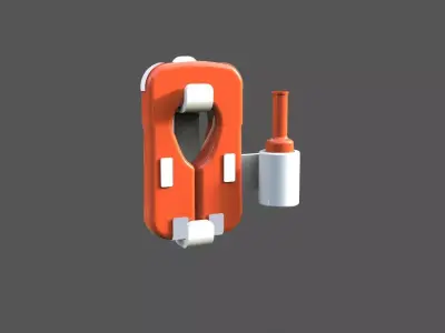 life jacket typ A 3D print model