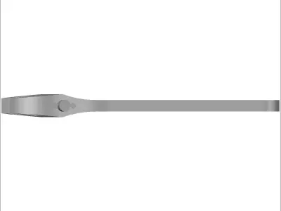 Wrench ajustable 6 inch 3D model