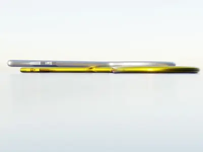 Padlock Key 3D model