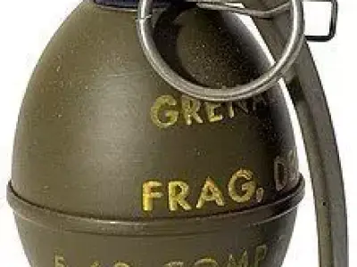 Grenade low-poly 3D model  Free low-poly 3D model