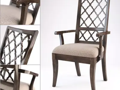 Bassett Emporium Arm Chair 3D model