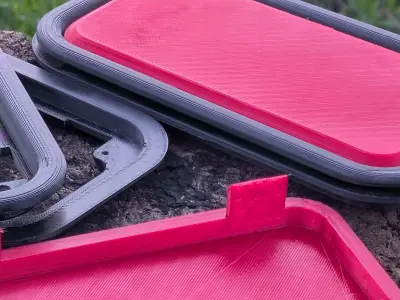 Rear fog light v1 3D print model