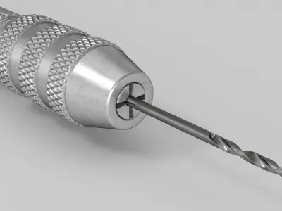 Hand drill 3D model purchase