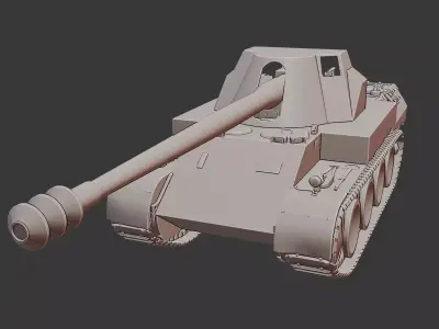 Rhm Skorpion G Tank Destroyer 3D Printable  3D print model