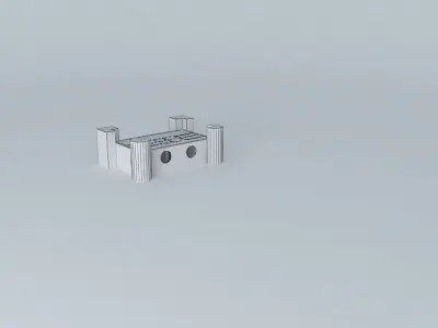 Ashdod sea fortress Free 3D model