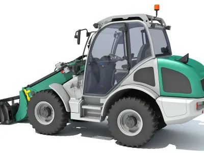 Wheel Loader 3D model