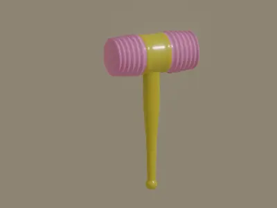 Toy Hammer 3D model