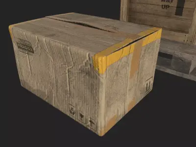 Game Ready Warehouse Props Pack  Low-poly 3D model