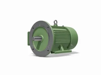 100L B35 Left IEC electric motor - 3D CAD model 3D model