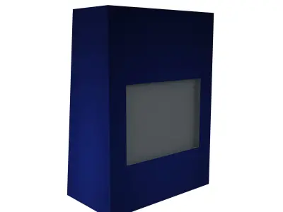 Electrical Panel Low-poly 3D model