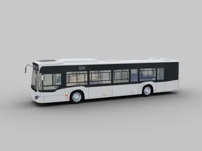 mercedes benz citaro  Low-poly 3D model