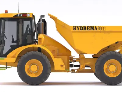 Hydrema 912HM Articulated Dump Truck 3D model