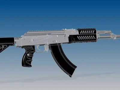 Tacticool AKM 3D model