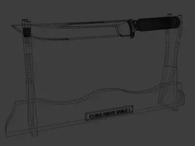 CHRIS REEVE SABLE 1 Low-poly 3D model