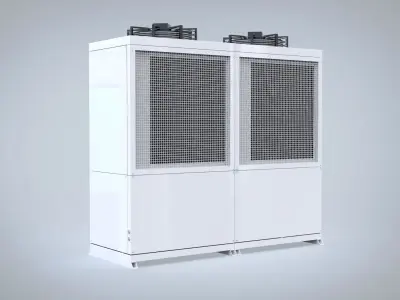  Unit Compressor Condensing 3D model