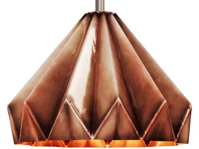 Flamant jasper chandelier 3D model