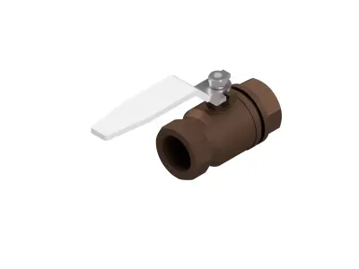 Ball Valve 3D model order