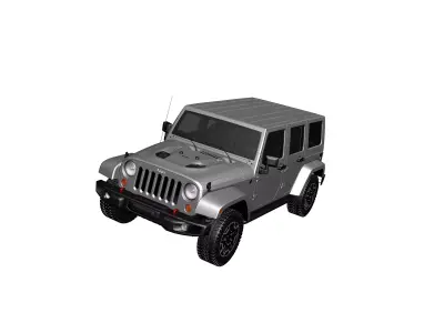 jeep car 3D model