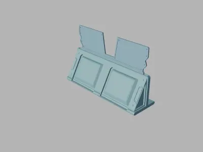 BARRICADES 3D PRINTABLE STL MODELS 3D print model