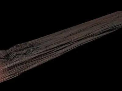 Heated Metal - animated  Low-poly 3D model