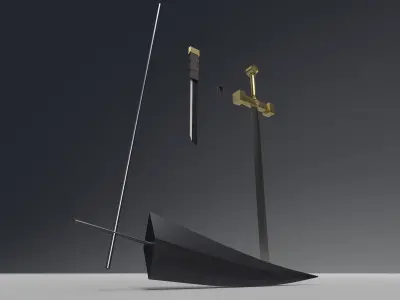 weapon package 1 3D model