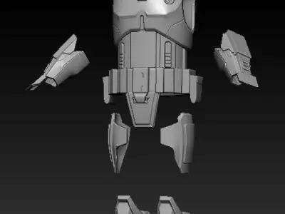 Gar Saxon 6inch figure custom 3d printing files 3D print model