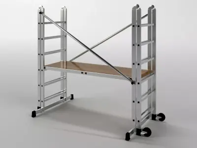 Scaffold tower 8 3D model