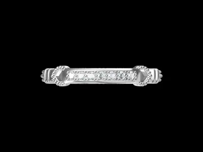 Wedding band Free 3D print model order