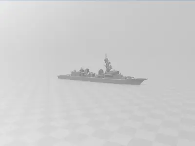 jmsdf ship 3d regin printing 3D print model