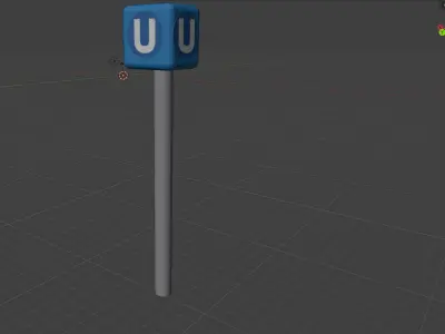 Vienesse Metro Sign  3D model