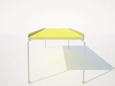 Conveyor belt 3D model 5
