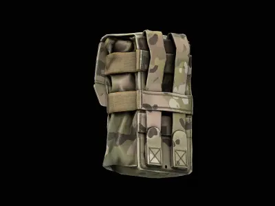 Blue Force Gear SMALL Trauma Kit Medical Pouch Low-poly 3D model
