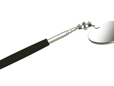 Telescopic inspection mirror 3D model