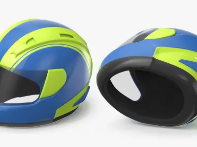  Aerodynamic Road Helmet Blue 