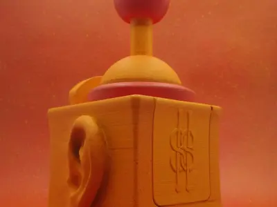 3D Printable Moving Eye Box - No electronics Required 3D print model