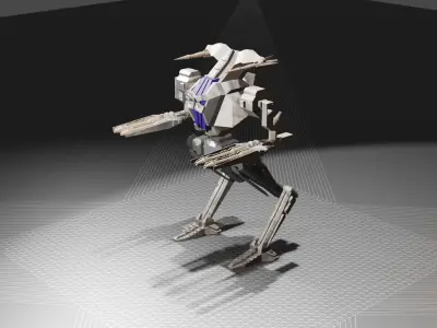Mech intelligence 3D model