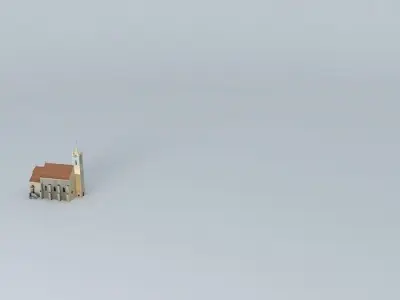 The Dunaszerdahely of St. George39;s Church Roman Catholic ko... Free 3D model