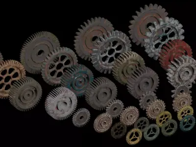 cogwheel 3D model purchase