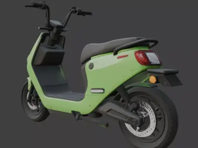 Stylized Electric Scooter 3D Model 3D model order