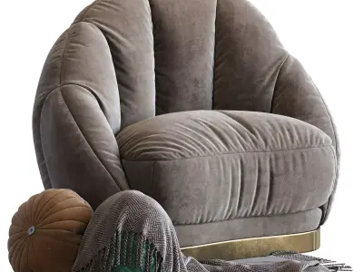 Olympia Armchair 3D model