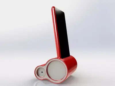 Nokia lumia wireless charging dock Free 3D model