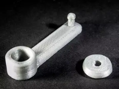 Scriber part and piece of metal Free 3D print model