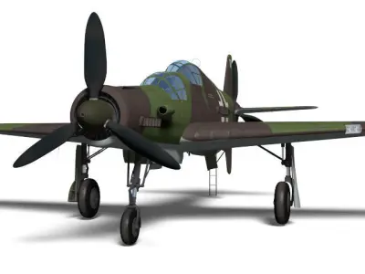 Dornier Do335 A-12 3D model