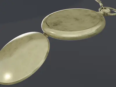 Pocket Watch 3D model buy