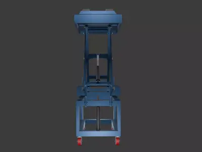 EV Battery Lifter Low-poly 3D model
