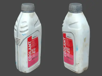 Antifreeze Bottle 3D model purchase