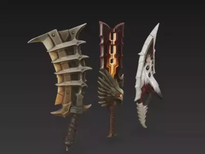 Forged Legends - Stylized Fantasy Weapon Collection 3D Model Pack