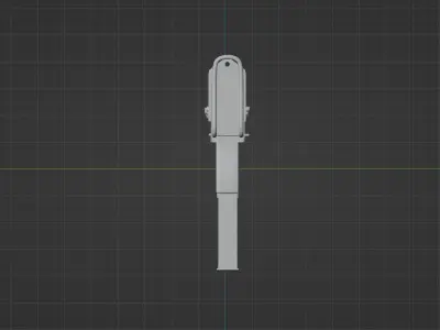 Stylized Submachine Gun 3D Model Pack 3D model
