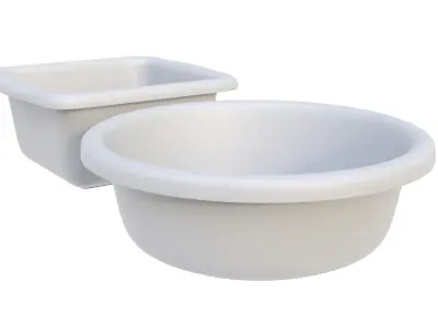 plastic basin 3D model