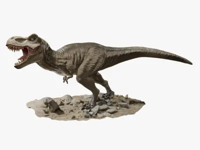  Tyrannosaurus rigged 